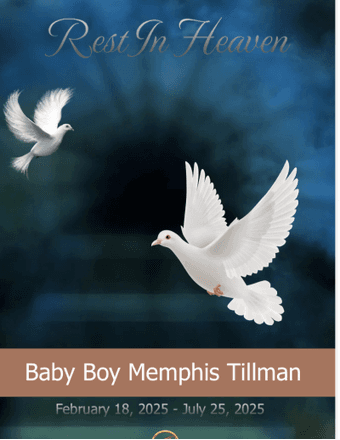 Baby Boy Memphis Tillman Obituary